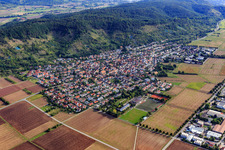 From the southwest in the district Hirschau in Tübingen in the state Baden-Wuerttemberg, Germany