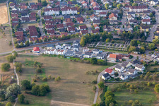 New development area Hofwaldweg in the district Plittersdorf in Rastatt in the state Baden-Wuerttemberg, Germany