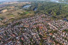 Rödereckring in the district Plittersdorf in Rastatt in the state Baden-Wuerttemberg, Germany