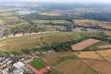 Racetrack in Iffezheim in the state Baden-Wuerttemberg, Germany