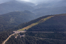 Seibelsecke, ski lift and slope in Baiersbronn in the state Baden-Wuerttemberg, Germany