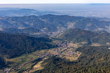 Oblique view of Seebach in the state Baden-Wuerttemberg, Germany