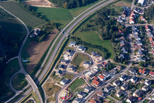 Lautenbach in the state Baden-Wuerttemberg, Germany out of the air