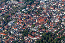 City view of the city area of in Oberkirch in the state Baden-Wurttemberg, Germany