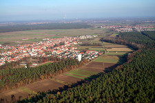 Hatzenbühl in Kandel in the state Rhineland-Palatinate, Germany