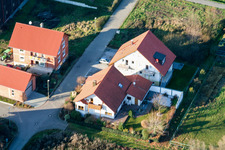 From the south in Hatzenbühl in the state Rhineland-Palatinate, Germany