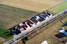 Jockgrimerstr in Rheinzabern in the state Rhineland-Palatinate, Germany