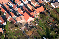 Bachweg in Freckenfeld in the state Rhineland-Palatinate, Germany