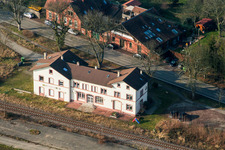 Train station Schaidt in the district Schaidt in Wörth am Rhein in the state Rhineland-Palatinate, Germany