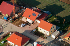Seltzer Ring in the district Kleinsteinfeld in Niederotterbach in the state Rhineland-Palatinate, Germany from above