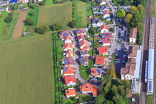 At the train station in Winden in the state Rhineland-Palatinate, Germany