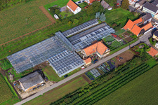 Aerial view of Nursery on Grasweg in Winden in the state Rhineland-Palatinate, Germany