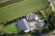 District Heuchelheim in Heuchelheim-Klingen in the state Rhineland-Palatinate, Germany viewn from the air