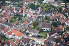 Church building in the village of in the district Billigheim in Billigheim-Ingenheim in the state Rhineland-Palatinate