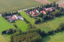 Höfen district in the district Minderslachen in Kandel in the state Rhineland-Palatinate, Germany