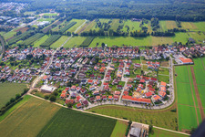 On the high trail in Kandel in the state Rhineland-Palatinate, Germany