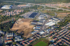 Industrial estate and company settlement Schuette-Lanz-Park in the district Rheinau in Bruehl in the state Baden-Wurttemberg