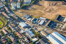 Mannheimer Landstr in Brühl in the state Baden-Wuerttemberg, Germany