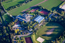 School building of the Marion-Doenhoff-Realschule in the district Rheinau in Bruehl in the state Baden-Wurttemberg
