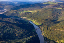 Neckar Lock Rockenau in the district Lindach in Eberbach in the state Baden-Wuerttemberg, Germany