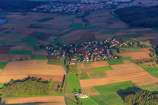 West in the district Holzkirchhausen in Helmstadt in the state Bavaria, Germany