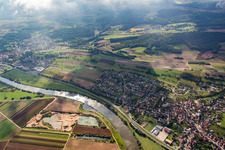River banks of the Main in the district Trunstadt in Viereth-Trunstadt in the state Bavaria, Germany