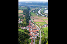 Village view in the district Roßstadt in Eltmann in the state Bavaria, Germany