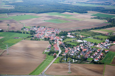 District Dampfach in Wonfurt in the state Bavaria, Germany