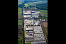Building of Store plant market Dieter Denzer in Gochsheim in the state Bavaria, Germany