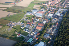 Industrial area Im Gereuth in Hatzenbühl in the state Rhineland-Palatinate, Germany