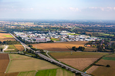 Reichstett, industrial area in Hœrdt in the state Bas-Rhin, France