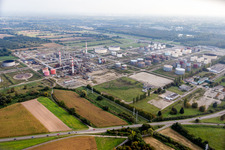 Former Refinery equipment and management systems on the factory premises of a former mineral oil manufacturer in Reichstett in Grand Est, France