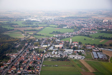 Brumath, Stephansfeld in Stephansfeld in the state Bas-Rhin, France from above