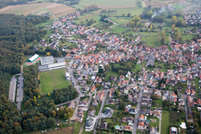 Gries in the state Bas-Rhin, France out of the air