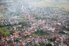 Gries in the state Bas-Rhin, France from the plane