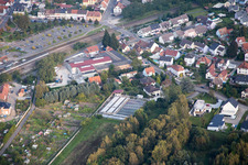 Drone image of Bischwiller in the state Bas-Rhin, France