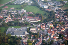 Bischwiller in the state Bas-Rhin, France out of the air