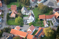 Drone recording of Neuhaeusel in the state Bas-Rhin, France