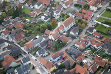 Beinheim in the state Bas-Rhin, France out of the air