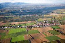 District Kapellen in Kapellen-Drusweiler in the state Rhineland-Palatinate, Germany out of the air