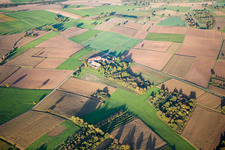 Workshop for Assisted Living of hidden Talents GmbH in the district Haftelhof in Schweighofen in the state Rhineland-Palatinate, Germany from above