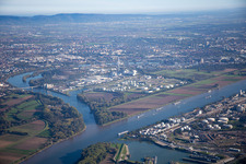 BASF Friesenheim in the district Neckarstadt-West in Mannheim in the state Baden-Wuerttemberg, Germany