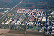 District Schönau in Mannheim in the state Baden-Wuerttemberg, Germany