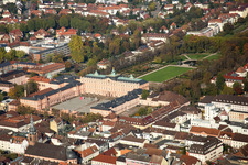 Palace - Residenzschloss Rastatt on the Herrenstrasse in the district Rastatt-Innenstadt in Rastatt in the state Baden-Wurttemberg