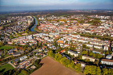 Ottersdorfer Straße in Rastatt in the state Baden-Wuerttemberg, Germany