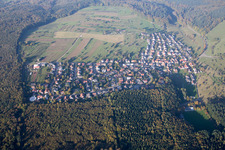 District Schluttenbach in Ettlingen in the state Baden-Wuerttemberg, Germany