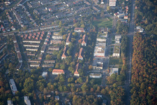 Willy Brandt Avenue in the district Nordstadt in Karlsruhe in the state Baden-Wuerttemberg, Germany