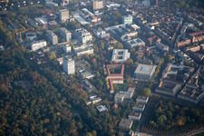 Aerial photograpy of KIT Engesserstr in the district Innenstadt-Ost in Karlsruhe in the state Baden-Wuerttemberg, Germany