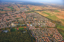Gutenbergstr in Rülzheim in the state Rhineland-Palatinate, Germany