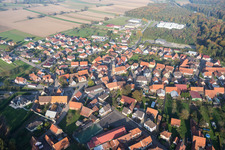 Village view in Schaffhouse-près-Seltz in the state Bas-Rhin, France